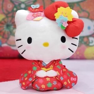 ❌SOLD❌Hello kitty 60th anniversary plush